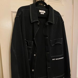 Denim Jacket with contrast stitching